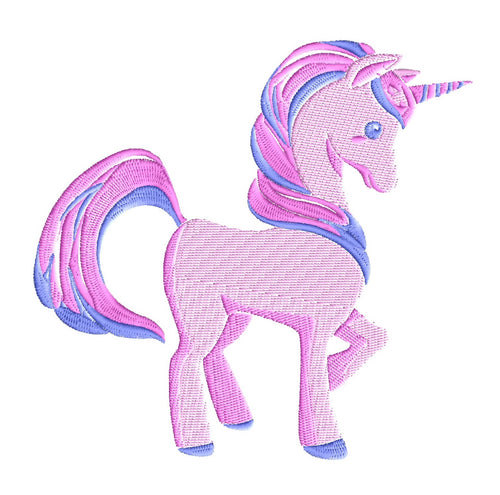 Pretty Unicorn - EMBROIDERY DESIGN file