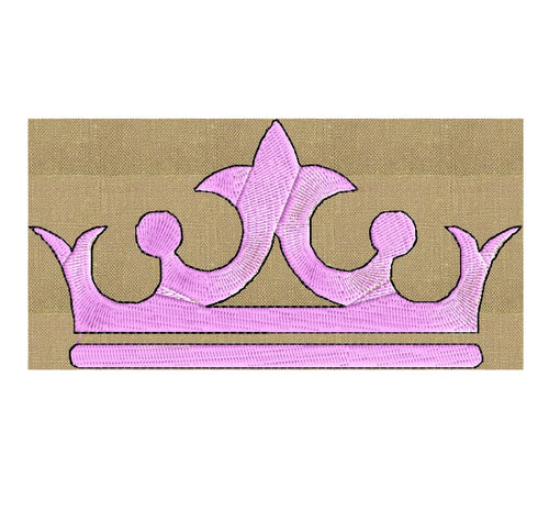Sassy Crown - EMBROIDERY DESIGN file - Instant download