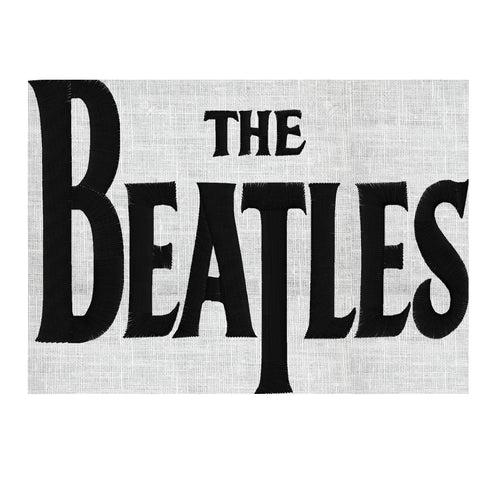The Beatles Embroidery Design EMBROIDERY DESIGN FILE - Instant download - Hus Dst Jef Pes VP3 Exp format 2 sizes 1 color Beatles Retro